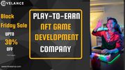 P2E NFT Game Development Services - Black Friday Sales upto 30% off